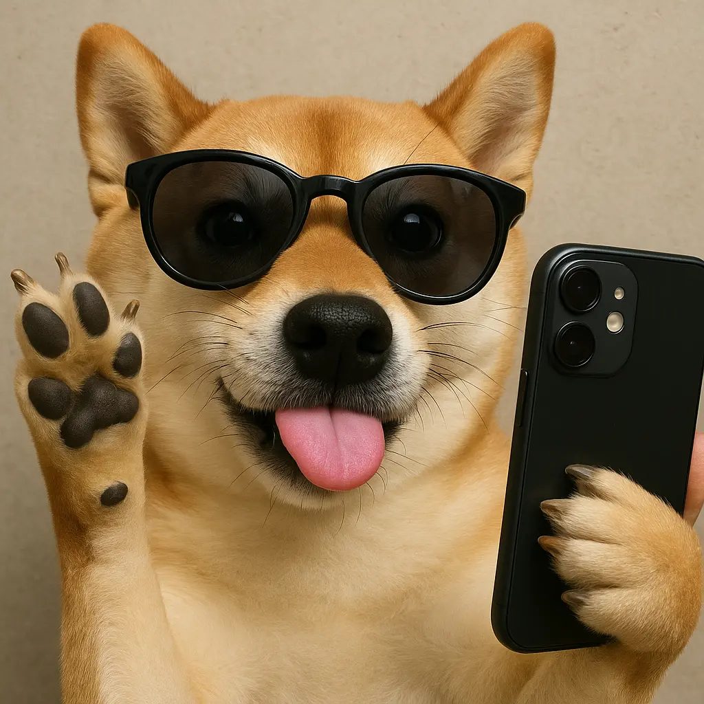 柴犬自拍达人