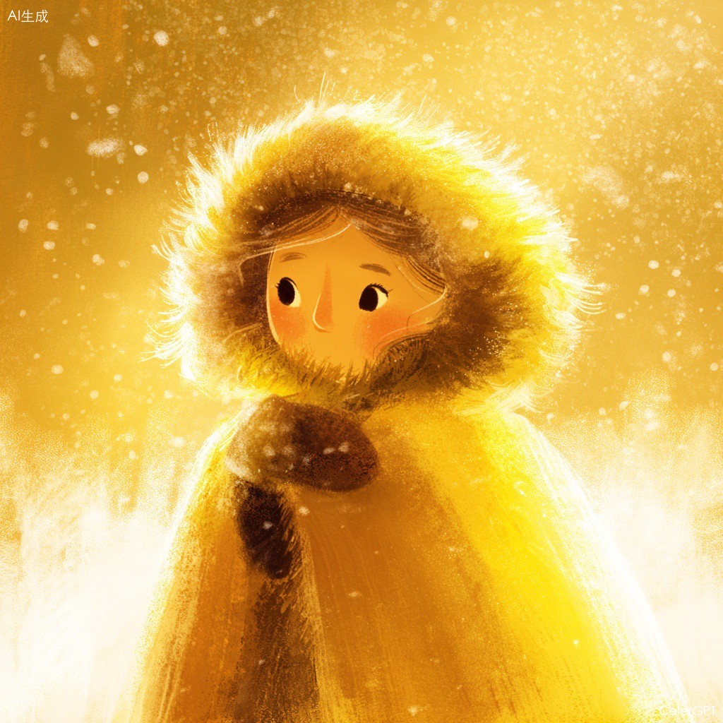 MJ 插画模板：毛茸茸斗篷 2/4