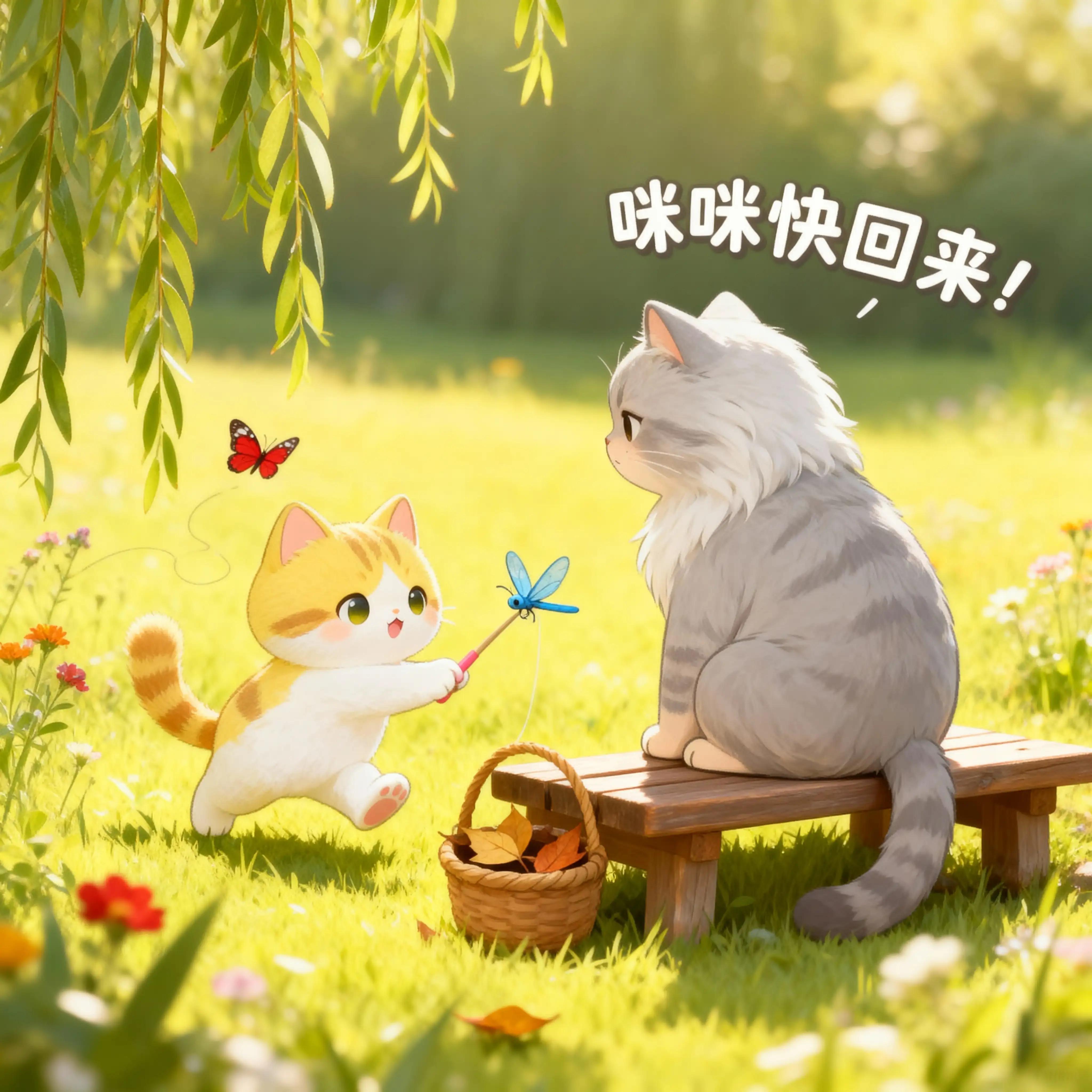 小猫钓鱼系列-2